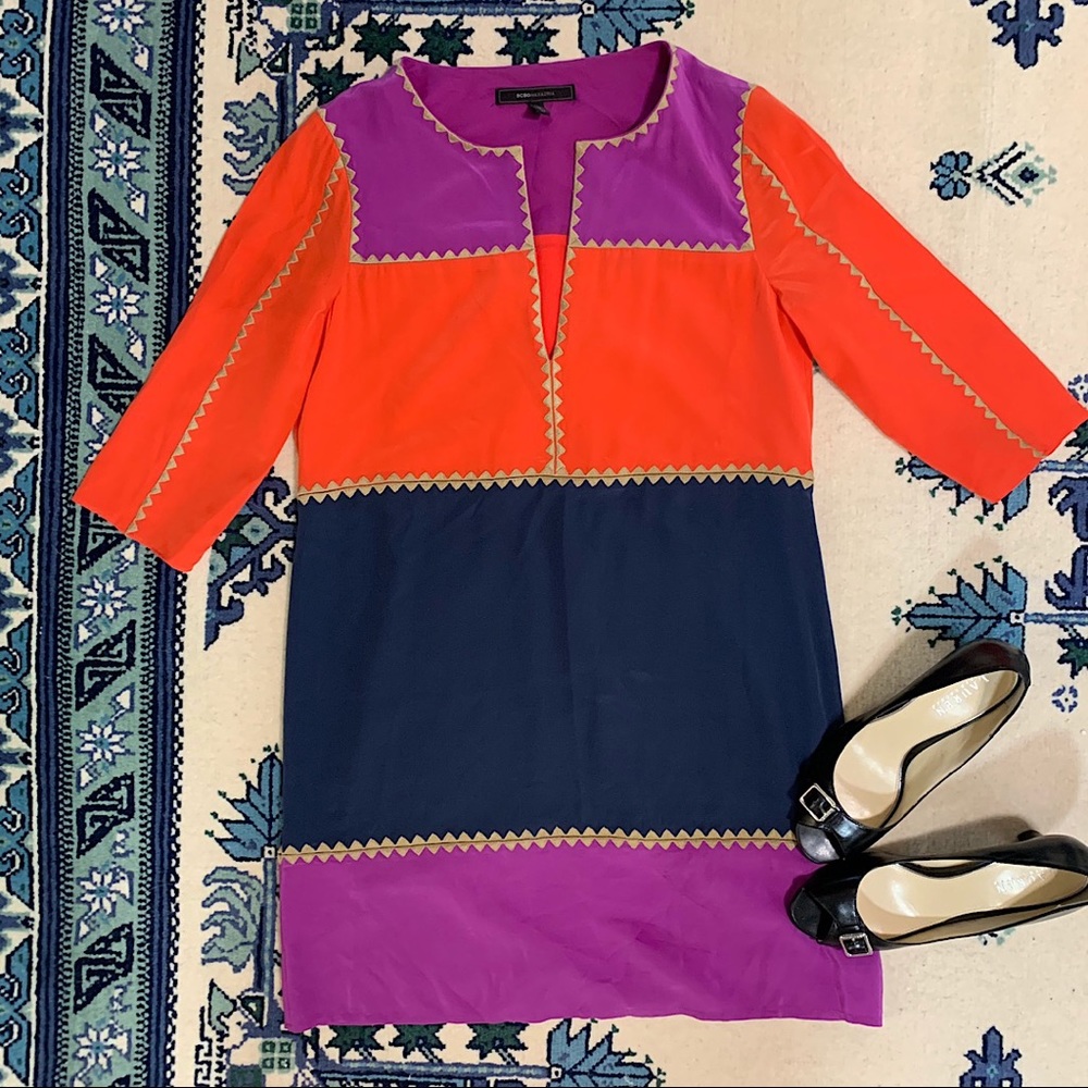 BCBG silk dress